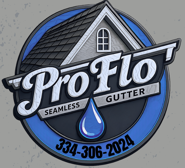 ProFlo Seamless Gutter logo from supplied reference
